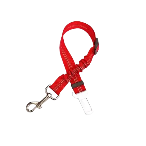 Adjustable dog car seat belt with paw safe seat belt branding. Buy for Dog