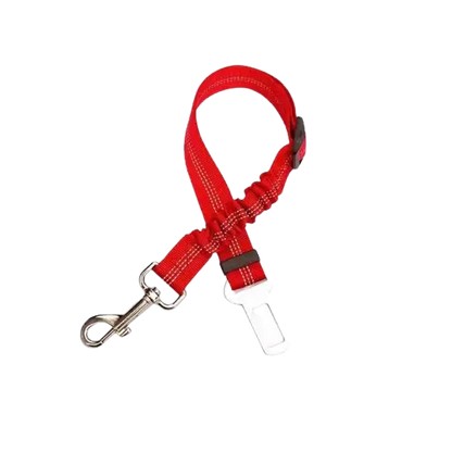 Adjustable dog car seat belt with paw safe seat belt branding. Buy for Dog