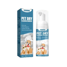 Pet Dry Cleaning Foam for Cats and Dogs - Natural, Gentle, and Effective Hygiene Solution. Buy for Dog