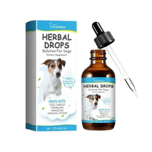 Pet Herbal Drops provide natural relief for cough and runny nose while boosting your pet's immune system. These veterinarian-approved herbal supplements are perfect for dogs and cats, enhancing their overall health and well-being. Buy for Dog