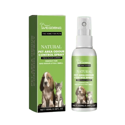 et odor eliminator spray for dogs and cats with natural ingredients to remove urine smell and bad odors from pet beds and furniture.