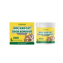 Pets odor remover gel for dogs and cats – eliminates bad smells, absorbs odors, and keeps home fresh.