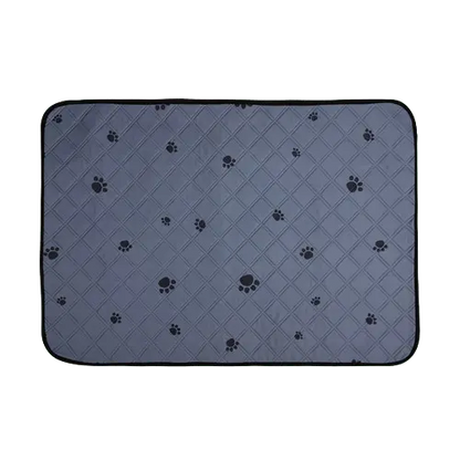 Eco-friendly grey pet pad for dogs and cats, washable and reusable. BUY FOR DOG