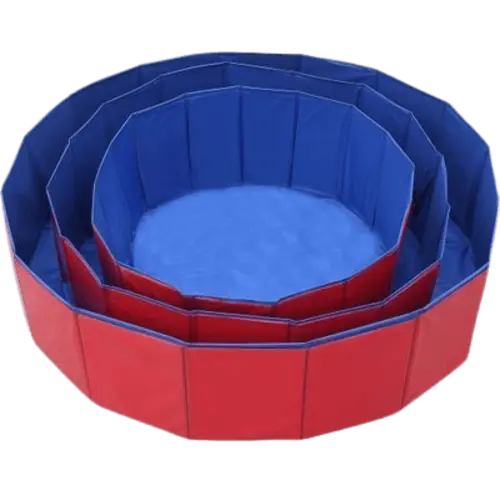 Portable Pet Wading Pool easy to carry and set up. Buy for Dog