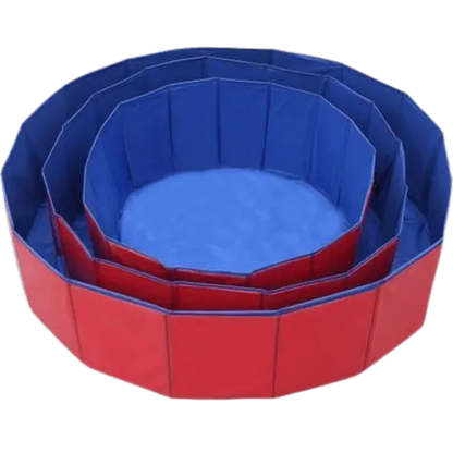 Portable Pet Wading Pool easy to carry and set up. Buy for Dog