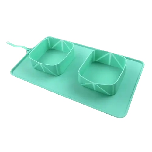 Non-toxic silicone pet water bowl ensuring safety and convenience for your furry friend. Buy for Dog