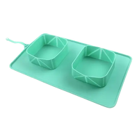 Non-toxic silicone pet water bowl ensuring safety and convenience for your furry friend. Buy for Dog