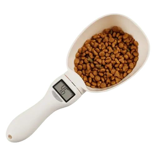 Non-toxic ABS digital pet food spoon for cats and dogs