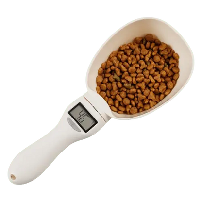 Non-toxic ABS digital pet food spoon for cats and dogs