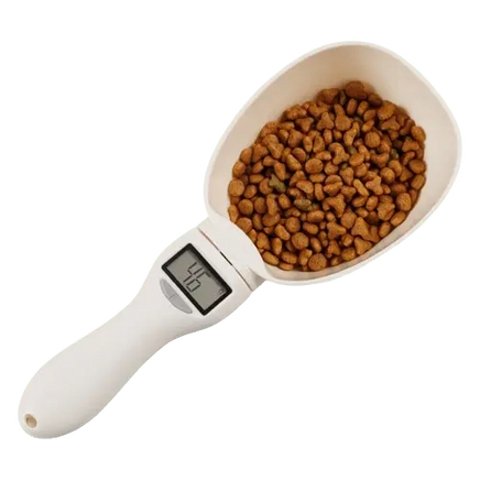 Non-toxic ABS digital pet food spoon for cats and dogs
