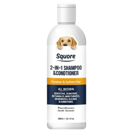 Premium 2-in-1 Dog Shampoo and Conditioner for sensitive skin. Paraben and sulfate-free, 100% natural plant-derived formula. Gently cleanses, detangles, and moisturizes, leaving your pet's coat healthy and shiny. Veterinary recommended and Whole Foods approved. Free and secure shipping, easy and secure payment, and a 30-day return policy. Buy for Dog