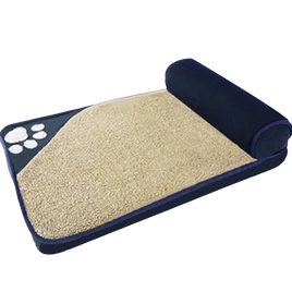 Large cozy and comfortable dog bed made from 100% cotton, perfect for winter. Buy for Dog