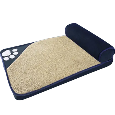 Large cozy and comfortable dog bed made from 100% cotton, perfect for winter. Buy for Dog