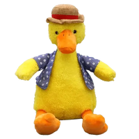 Playful yellow duck dog plush toy, designed to entertain and comfort. Buy for Dog