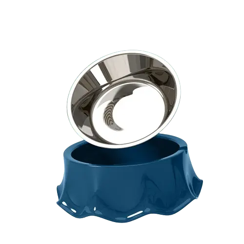 Premium eco-friendly stainless steel pet bowl for cats and dogs. Buy for Dog