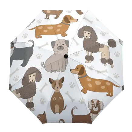 Durable dog design umbrella, combining style with practicality. BUY FOR DOG