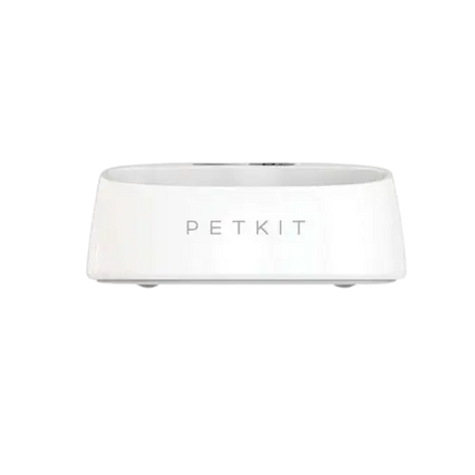 Smart antibacterial dog bowl front view for safe feeding.