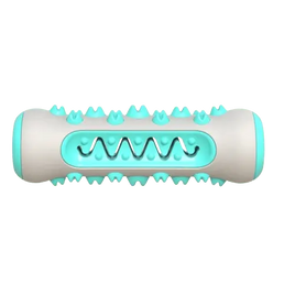 Turquoise dental sticks dogs for healthy teeth and gums.