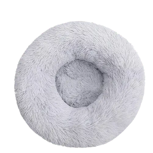 Ultimate Calming Dog Bed in Grey - Made with Non-Toxic Materials. Buy for Dog