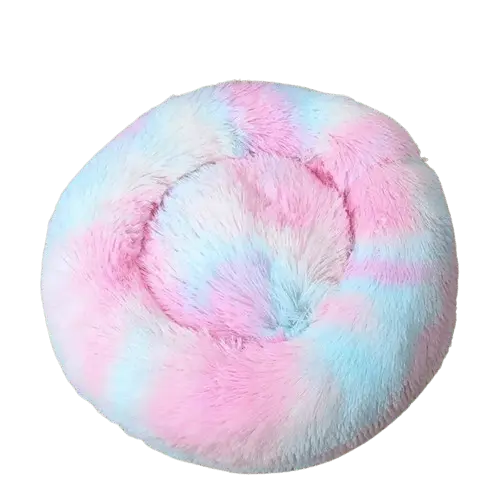 Ultimate Calming Dog Bed in Rainbow - Easy to Clean and Maintain. Buy for Dog