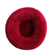 Ultimate Calming Dog Bed in Wine Red - Reduces Stress in Pets. Buy for Dog