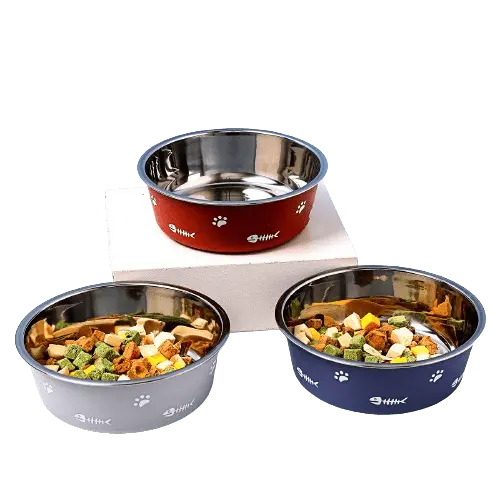 Ultimate stainless steel dog bowl for food and water, perfect for medium and large dogs. Buy for Dog