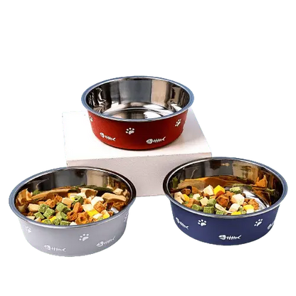 Ultimate stainless steel dog bowl for food and water, perfect for medium and large dogs. Buy for Dog