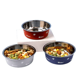 Ultimate stainless steel dog bowl for food and water, perfect for medium and large dogs. Buy for Dog