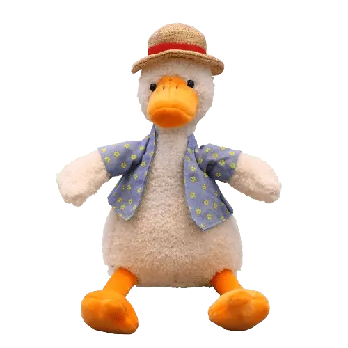 Premium dog plush toy in white duck design, perfect for pets. Buy for Dog