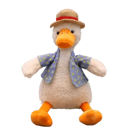 Premium dog plush toy in white duck design, perfect for pets. Buy for Dog