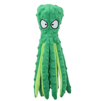 Vet approved plush octopus dog toy, enhancing mental stimulation and physical health, ideal for interactive play. Buy for Dog