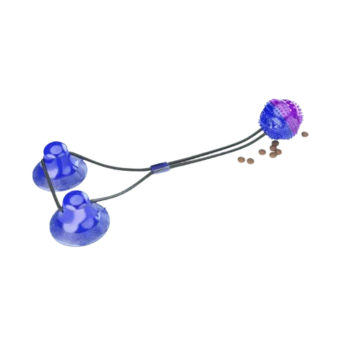 Fun interactive dog chew toy with durable suction cup. Buy for Dog