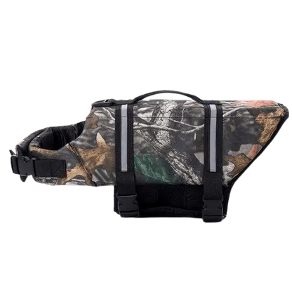 Woodland Camouflage Dog Vest for Adventure-Ready Pets. BUY FOR DOG