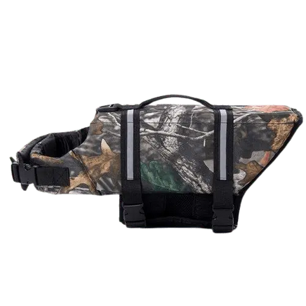 Woodland Camouflage Dog Vest for Adventure-Ready Pets. BUY FOR DOG