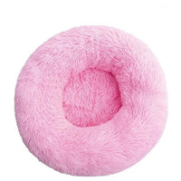 Pink  Calm and Soft Dog Bed with bufordog.com
