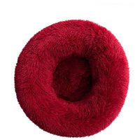 Wine Red Dog Bed with bufordog.com